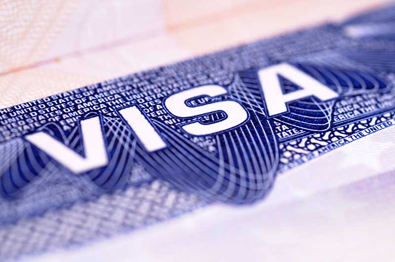 visas de estados unidos por categorías