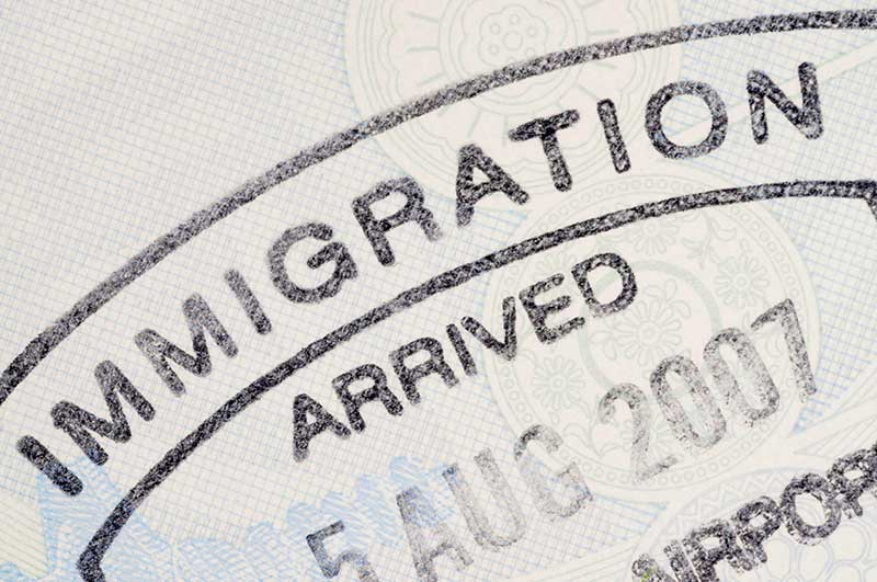 llegada de inmigración ilegal a usa